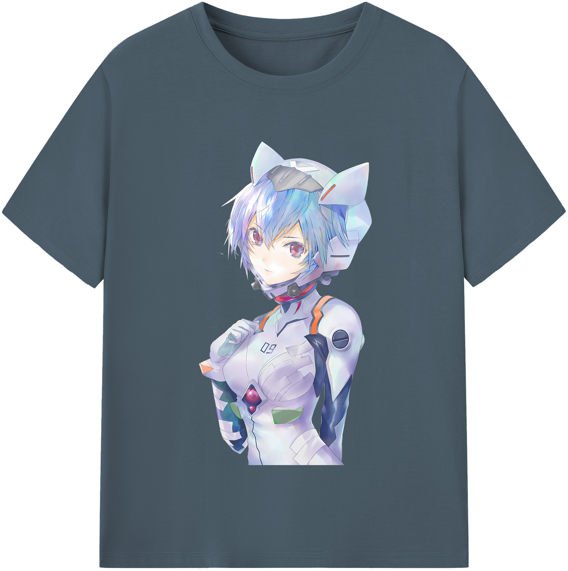 （画像用） EVA 新世紀エヴァンゲリオン 綿100％半袖Tシャツ（フロントプリント）